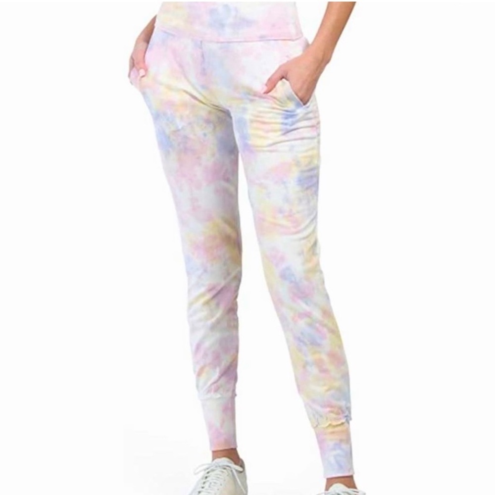 Young Fabulous & Broke Tie-Dye Groove Joggers Size Large